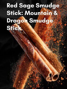 Smudge Stick: Mountain & Dragon